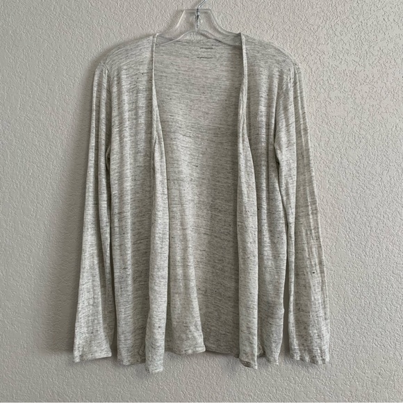 Majestic Filatures Cardigan Sweater Womens L 3 Linen Open Lightweight Beach - Picture 1 of 16